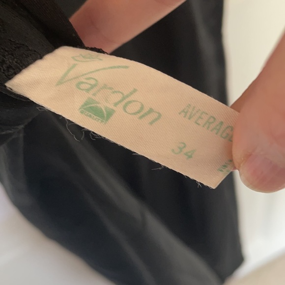 Vintage Vardon Black Full Slip Small - Picture 5 of 8